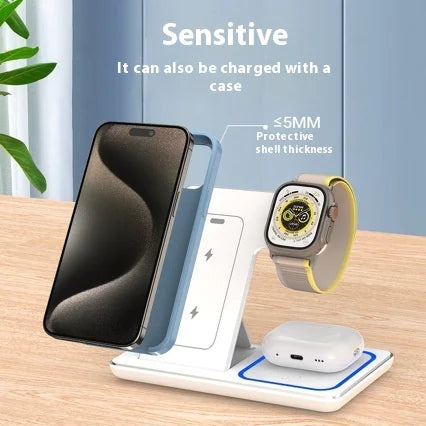 3-in-1 Magnetic Wireless Charging Dock