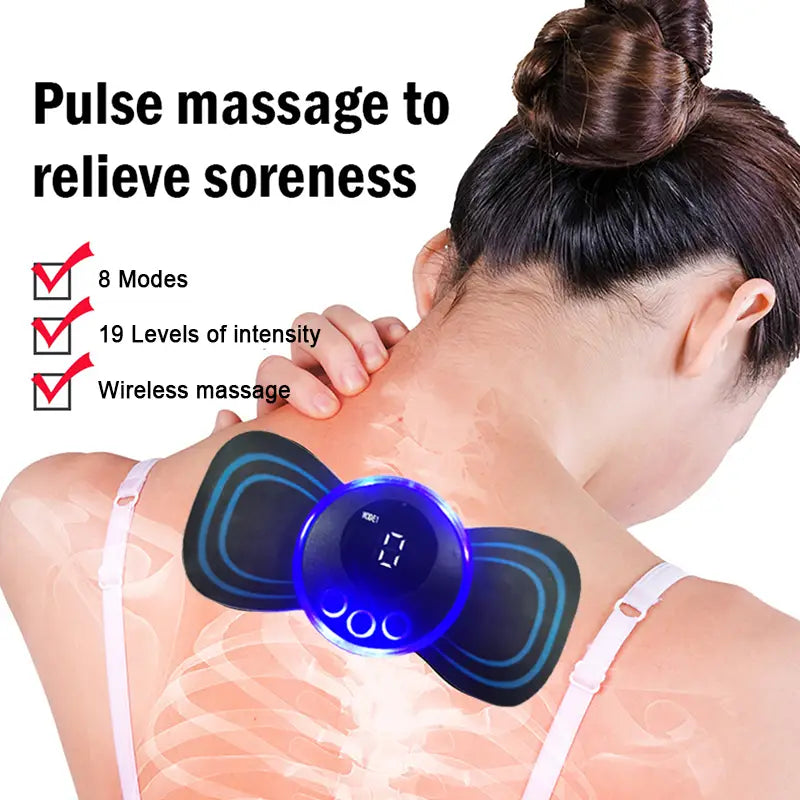 SmartPulse™ Mini Electric Neck & Shoulder MassagerMassager Tool