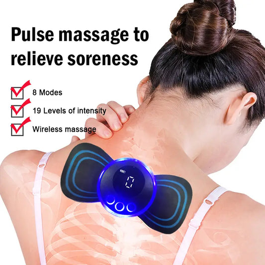SmartPulse™ Mini Electric Neck & Shoulder MassagerMassager Tool