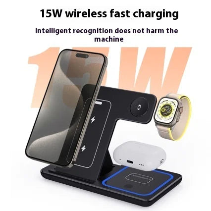 3-in-1 Magnetic Wireless Charging Dock