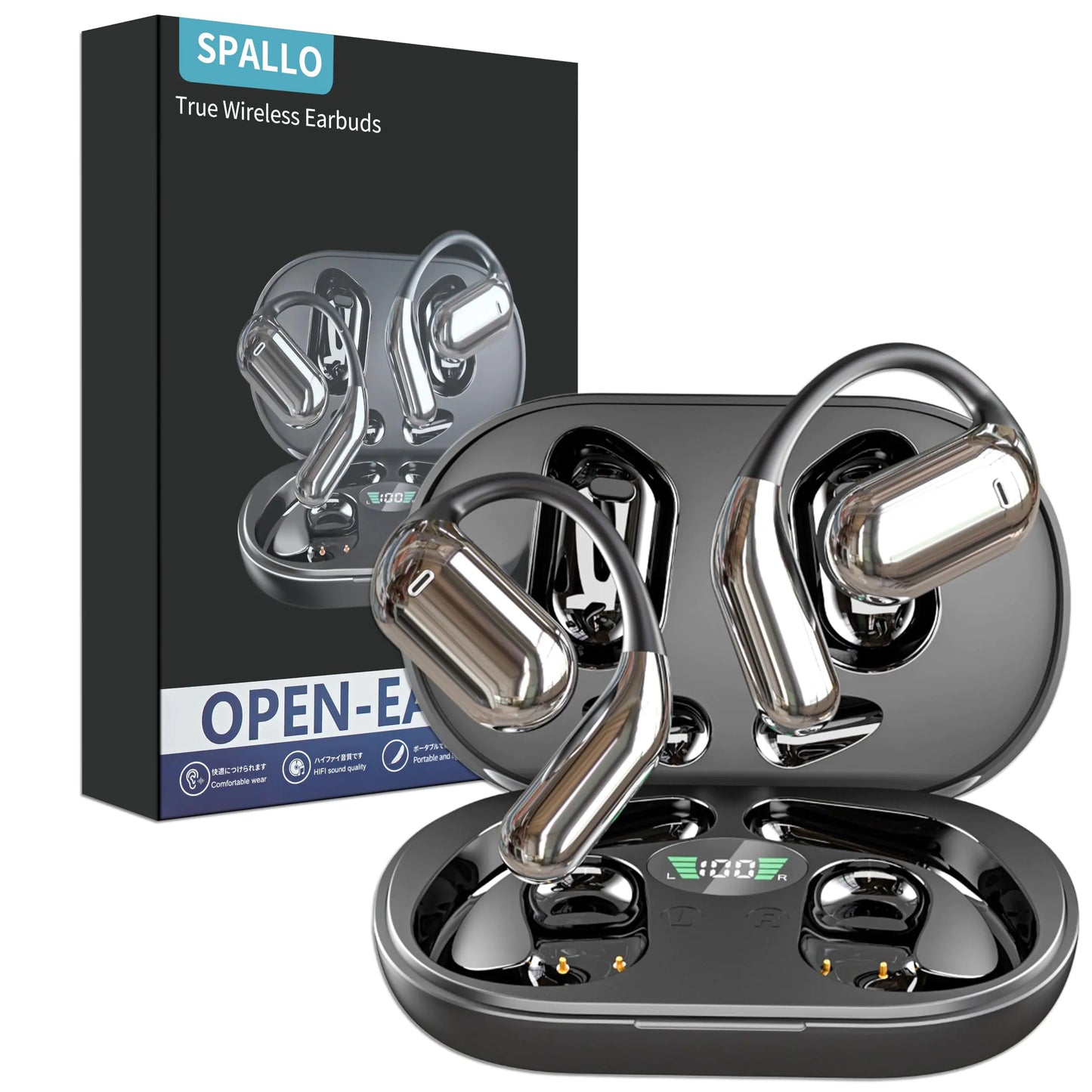 3-in-1 AI Translator Earbuds – 144 Languages